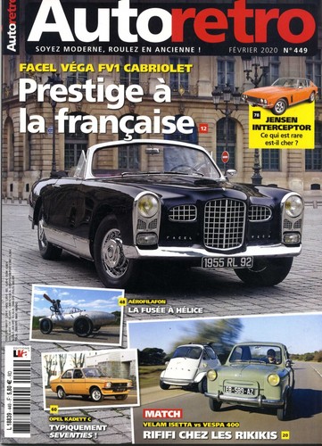 Auto retro 449 2019 - auto,