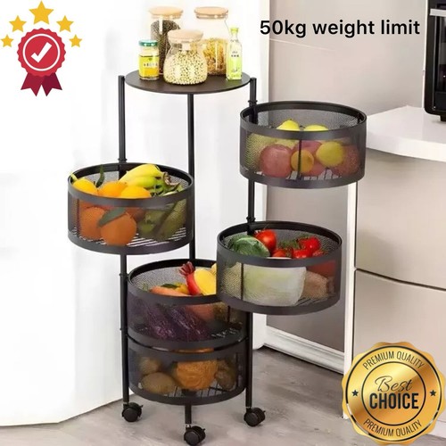 Carrello portaoggetti girevole