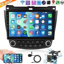 Autoradio GPS 10.1 Para Honda Accord 7 2003-2007 Apple CarPlay Android 13