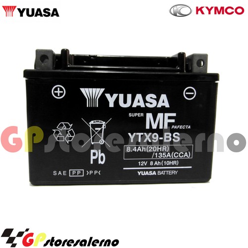 Ytx9 batteria yuasa kymco - ytx9-bs,