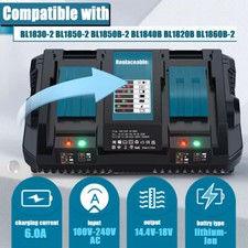 DC18RC Dual port charger For