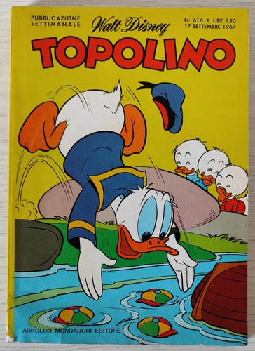 Topolino libretto 616 - libretto, n.616