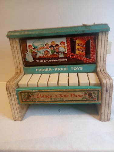 Fisher price 1969 pianoforte - fisher,