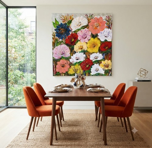 Quadro moderno fatto - quadro, mano