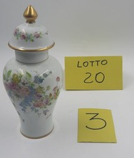 Vaso in ceramica con coperchio