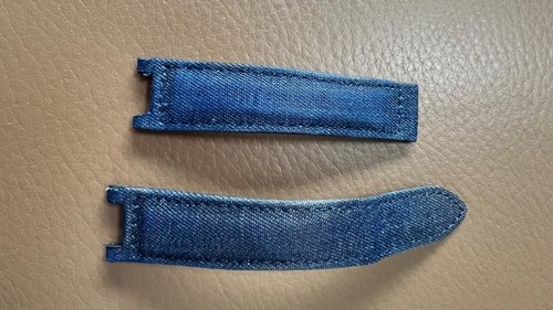 Bracelet cuir tissu - , jeans
