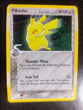 Carta Pokemon Pikachu holo rara Eng 93/92 set ex specie delta pokemon