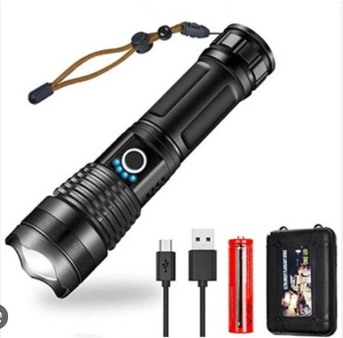 Torcia 50000 lumen tattica - torcia,