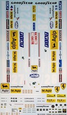 DECALCOMANIA 1/8 FERRARI 126C2