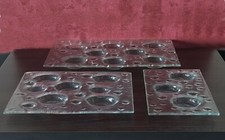 Vassoio Aperitivo BUBBLE in Vetro. Vendo per inutilizzo Mis. 30x15