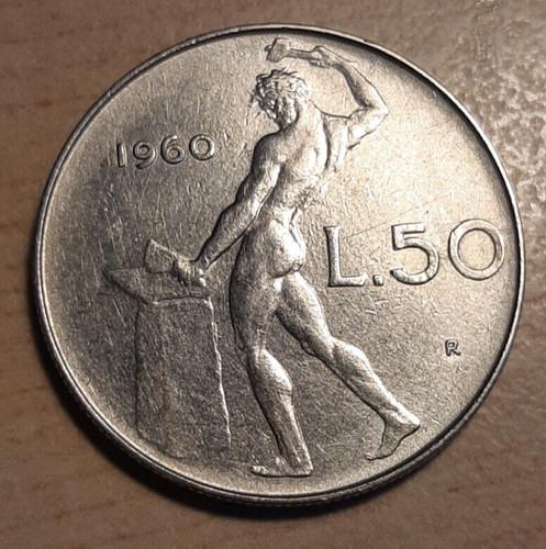 Lire vulcano 1960 buona - 50,