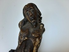 Antico Cristo in legno 1700