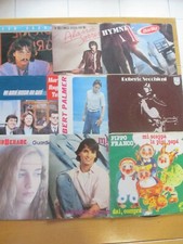 lotto 9 vinili 45 giri  anni