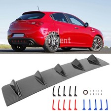 Per Alfa Romeo Giulietta Paraurti Posteriore Fibra di Carbonio Spoiler Splitter Diffusore Posteriore