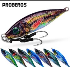 MICRO METAL JIG MINNOW  ARTIFICIALE SPINNING PESCA MARE 10 GR
