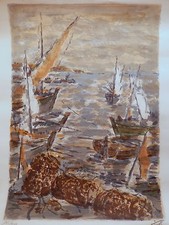 Litografia Francese Dipinto