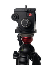 treppiede manfrotto 755B Con 503 Hdv Fluido Testa Video Ottime Condizioni