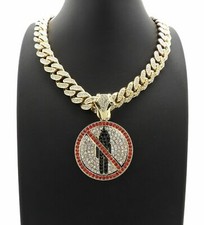 Collana catena lucchetto