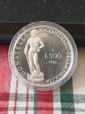 500 LIRE ARGENTO PROOF 1986