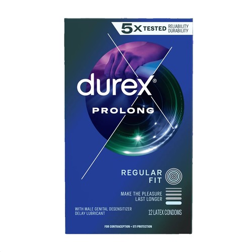 Durex condoms prolong 12 - durex,