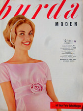 vecchio quaderno di moda Burda