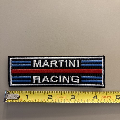 Martini racing ferro ricamato - (ferro,