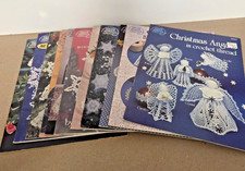 American School of Needlework lotto libretti centrini natalizi cesti tavolo