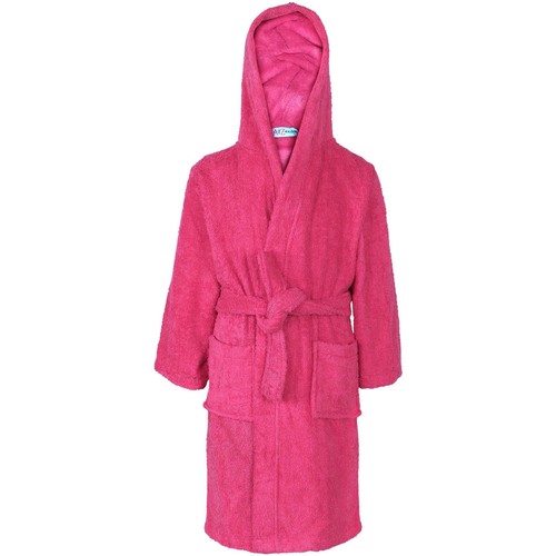 Accappatoio spugna rosa per - in,
