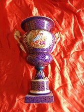 Old potiche vase with lid - potiche,