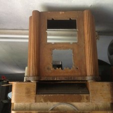  Radio d'epoca verticale,PHILIPS 523 ,solo mobile in legno, PHILIPS stile Impero