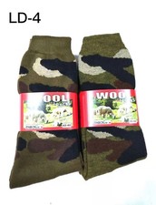 6 PAIA CALZE CORTE IN LANA PER