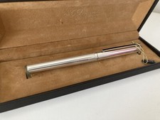 VINTAGE STILOGRAFICA S.T. DUPONT ARGENTO 925 PENNINO 18 KT MADE IN FRANCE 14 CM 