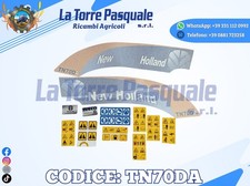 ADESIVI DECALCOMANIA TRATTORE