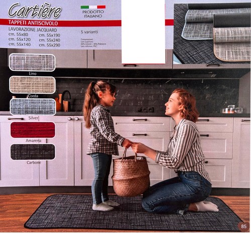 Tappeto antiscivolo jacquard - antiscivolo,