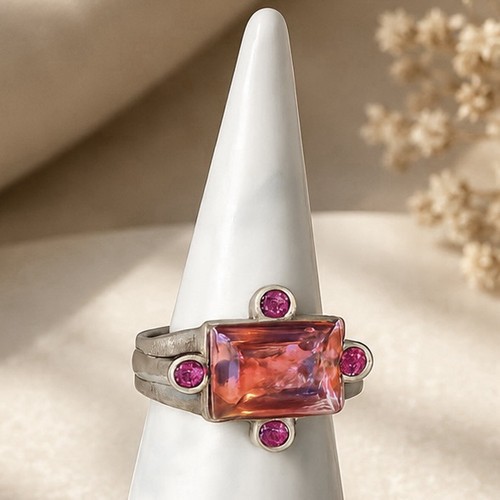 Anello vintage nuovo - , con