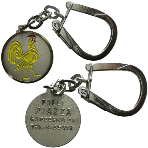 Portachiavi pollo piazza - portachiavi,