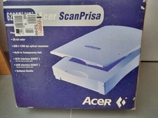SCANNER A4 ACER SCANPRISA / UNITà TRASPARENTI . LAMPADA INCLUSA NEL COPERCHIO