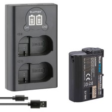 Batteria + caricatore LCD per