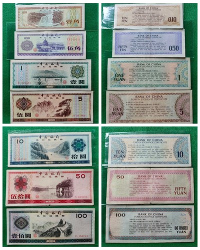 Set banconote china - set,