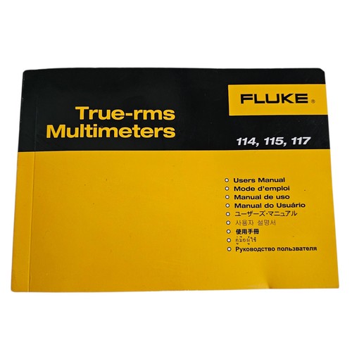 Multimetro fluke 114 115 117 - 114,