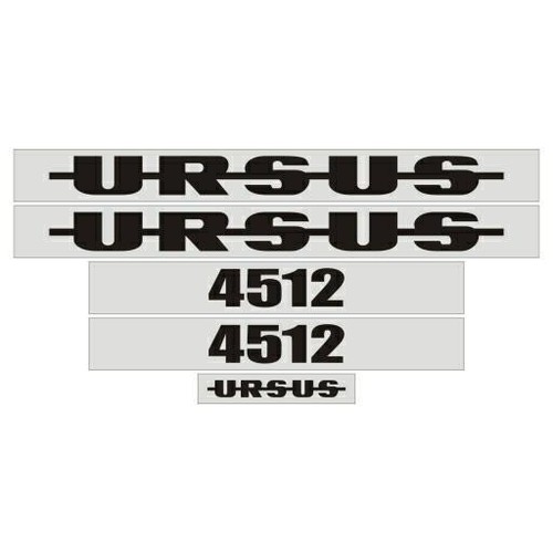 Set adesivi ursus 4512 - ursus,