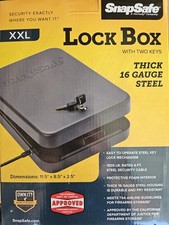 SnapSafe 75220 Lock Box -