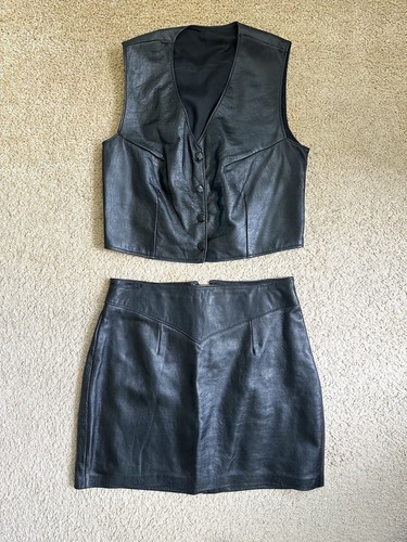 Set gilet gonna - e, in