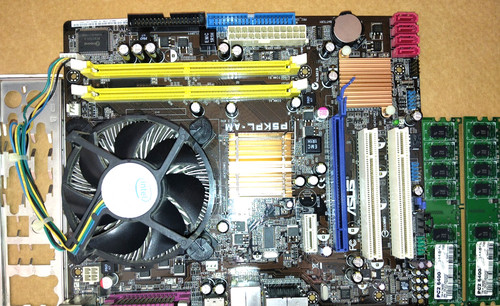 Kit asus p5kpl - kit-, p5kpl-am+cpu