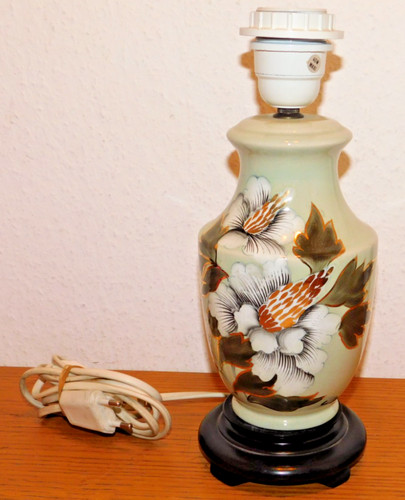 Vintage pied lampe signé - pied, de