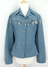 JUST CAVALLI fringed denim