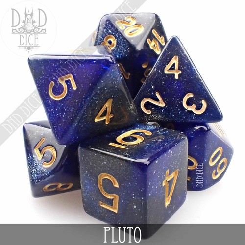Set dadi pluto galaxy nuovi - dadi,