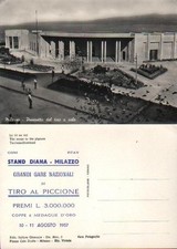 MILAZZO (Messina) - TIRO A VOLO pubblicitaria 1957