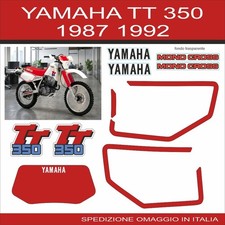 Adesivi per YAMAHA TT 350 dal