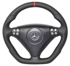 Volante in pelle adatto a Mercedes SLK R171 Tuning -3066